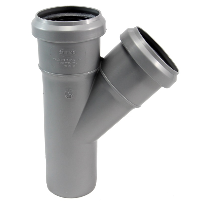 Тройник Sinikon Standart d50х50 угол 45