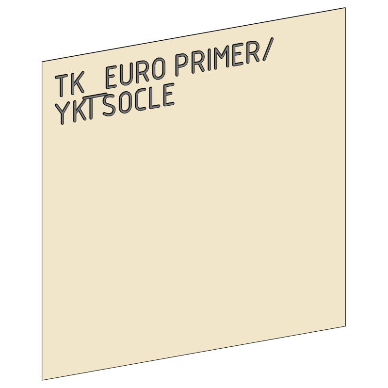 Отделка EURO PRIMER, YKI SOCLE