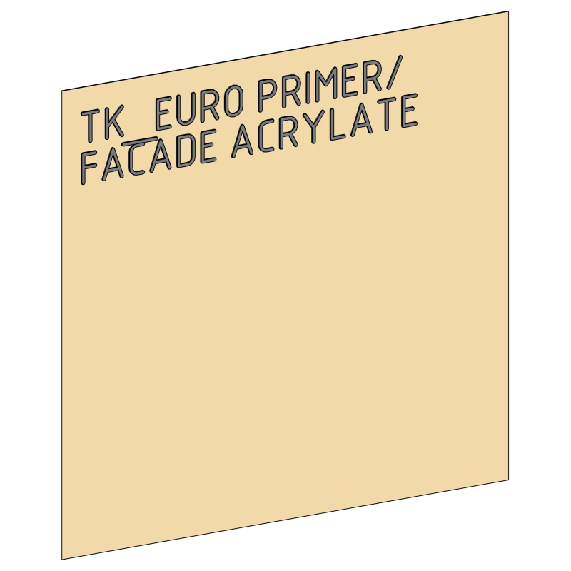 Отделка EURO PRIMER, FACADE ACRYLATE