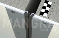 Накладной дефшов 30-75 мм в стене MANGRA 3310