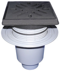 Трап для подвалов и технических помещений DN110 HL616.1W/1