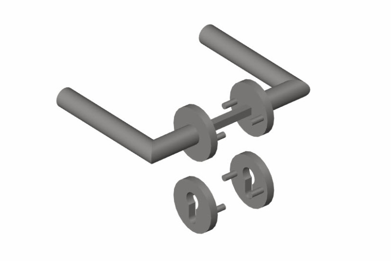 Нажимная ручка Pure 8906-6501-6612