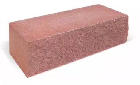 Кирпич BRICKSTONE Рваный ложок полнотелый алый