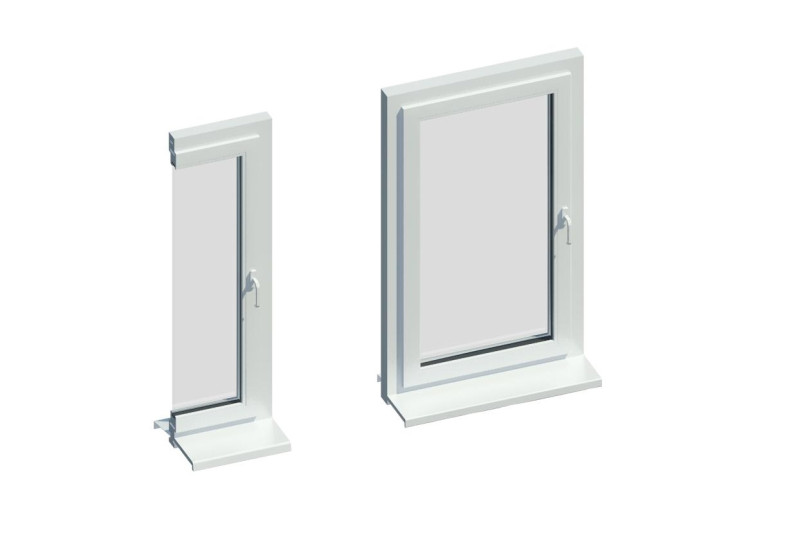 Окно 1-ств. BRUSBOX ACLASS