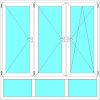 Ок-3 3Фр-Н 2000х2000