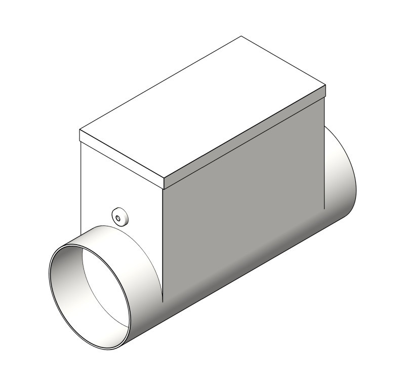 Воздухонагреватель электрический, круглый, SKH-E