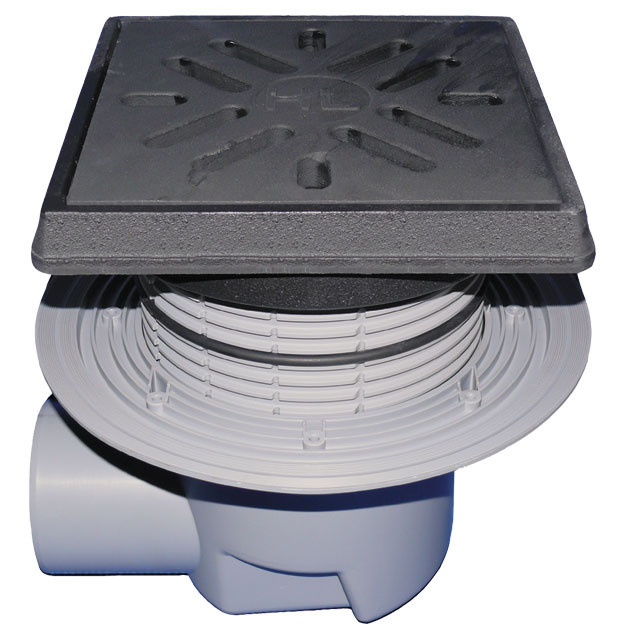 Трап для подвалов и технических помещений DN110 HL615.1W