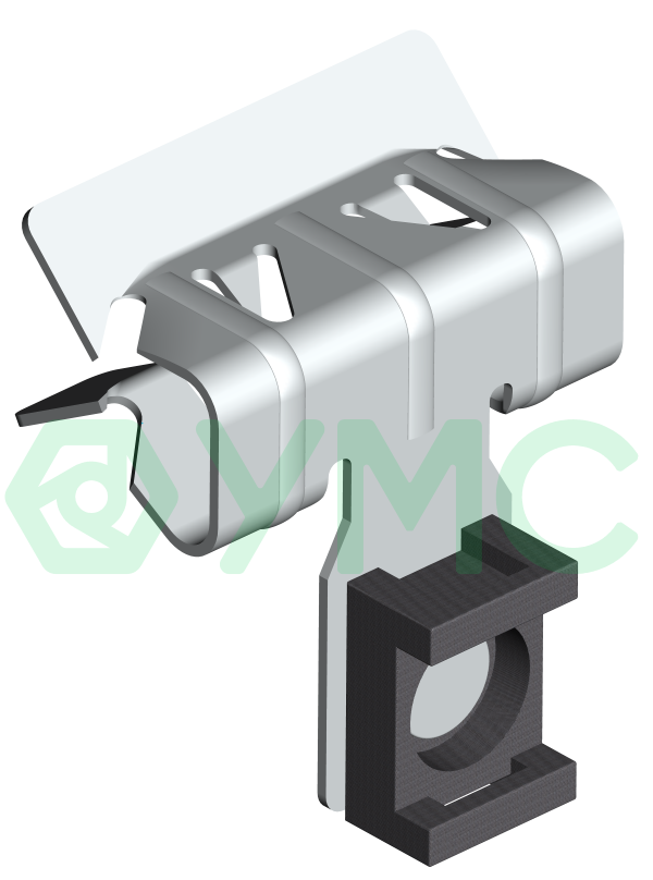 Балочный зажим под нейлоновую стяжку BZ-8-14-S