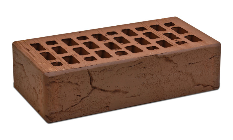 Облицовочный кирпич ТЕРРАКОТОВЫЙ, Бостон, 1НФ