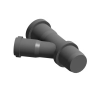 Тройник Sinikon Standart d40х32 угол 45