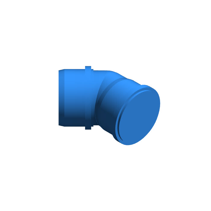 Отвод Sinikon Rain Flow d110 мм угол 45