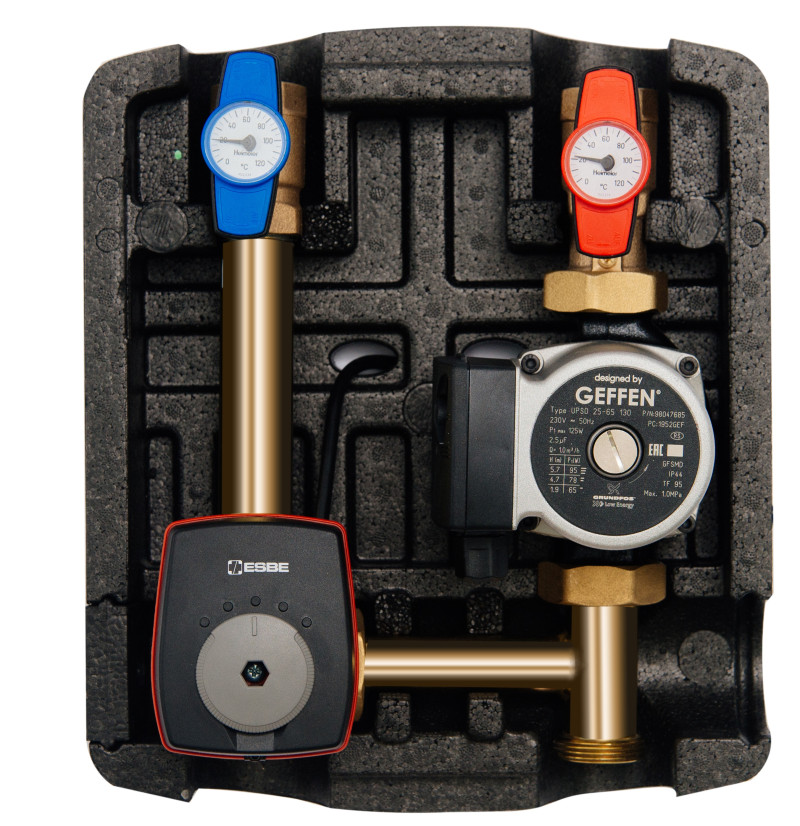 Модуль смес. с электроприв. с насосом 25-60 МКС 135