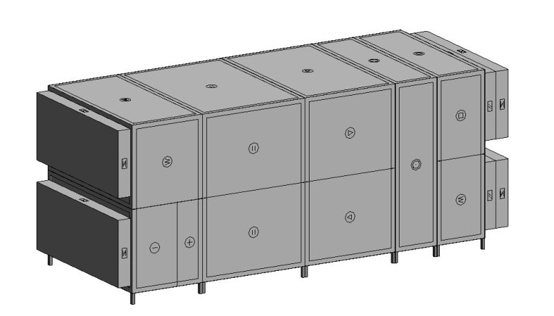 ПВ5.1 Приточно-вытяжная AVMD 13500 (11000/11000 м3/ч)