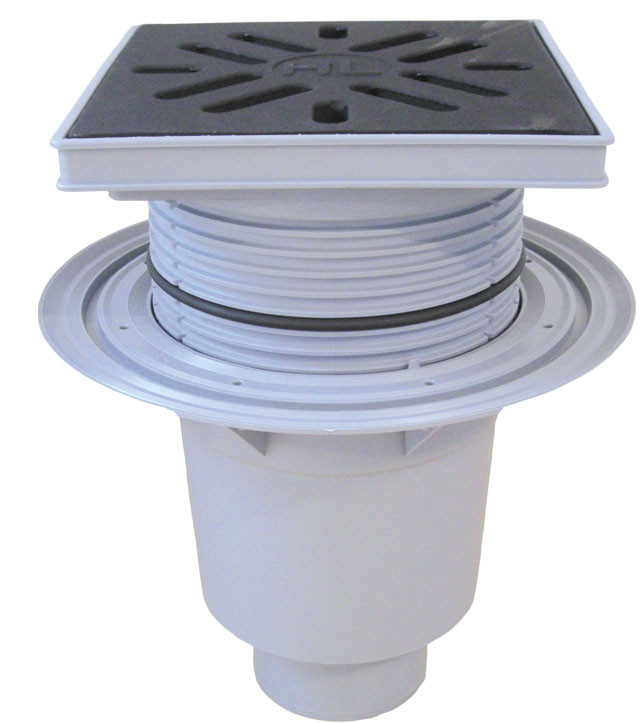 Дворовый трап для стилобатов и гаражей DN110 HL616/1