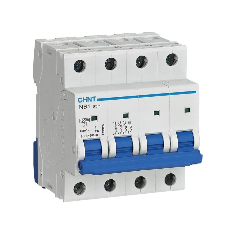 Автоматический выключатель NB1-63H 4P