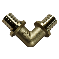 Угольник латунь