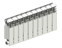 Биметаллический секционный радиатор «РБС-500/90»-10 П