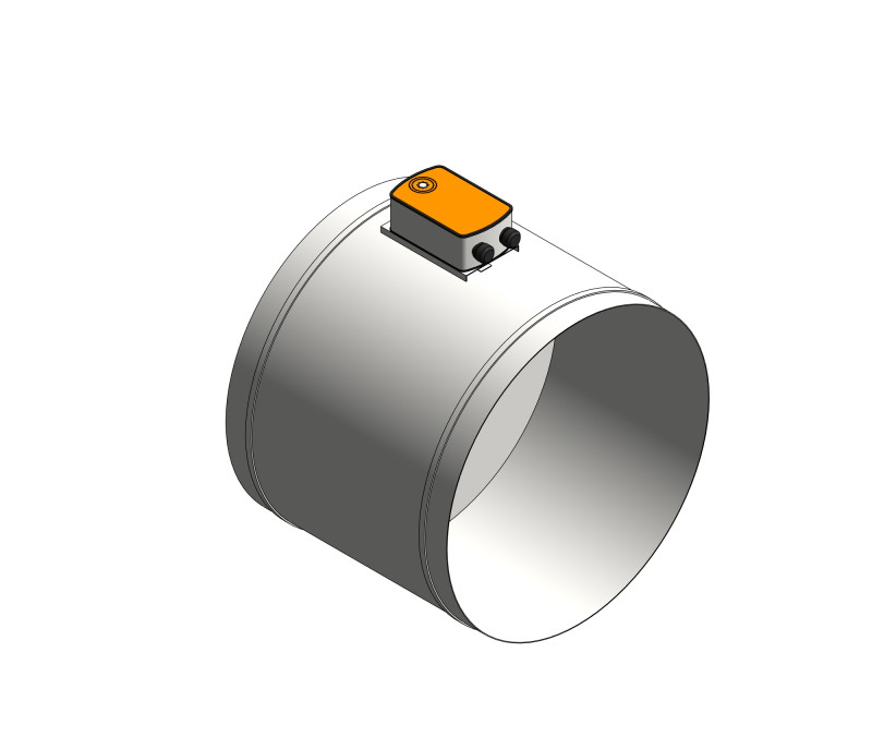 Клапан противопожарный круглый FKS-1M(60-90)-НЗ