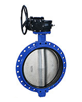 VPE4408-08 Затвор дисковый поворотный с редуктором