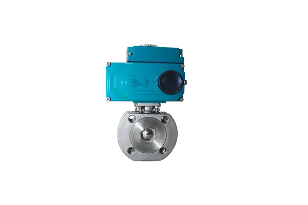 DN15-100, Кран шаровый межфланцевый, AC 220V (С-03/C-10)