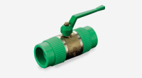 Шаровой кран, полипропилен латунь aquatherm green pipe