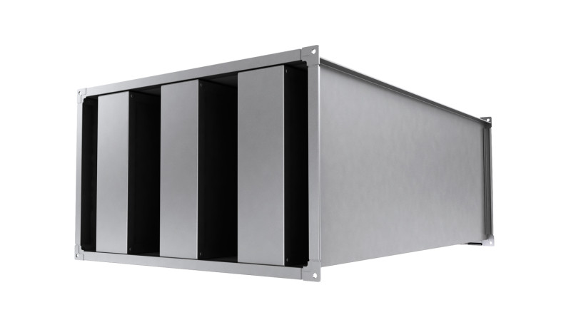 Шумоглушитель пластинчатый (ГП) прямоугольный GHP