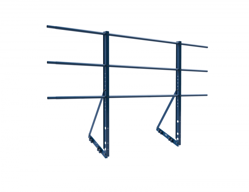 Ограждение ROLLED на Фальц. кров. Эко. H=1200мм L=2000мм