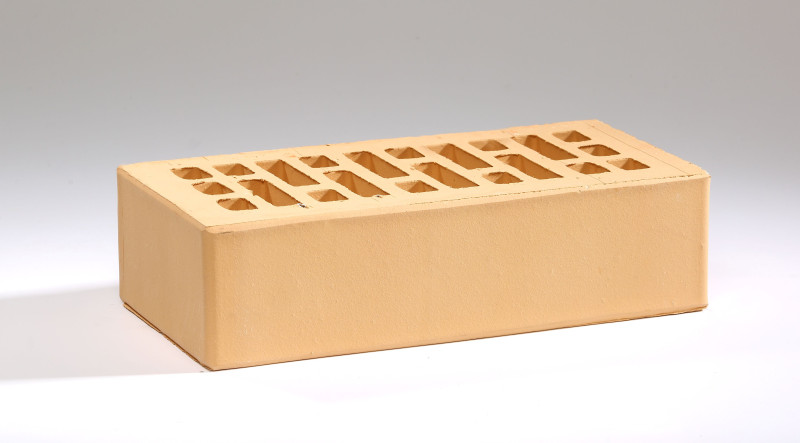 Облицовочный кирпич СОЛОМЕННЫЙ, Гладкий, 1НФ