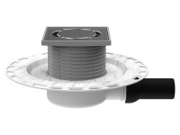 Трап для внутренних помещений с сухим сифоном HL90PrblueD