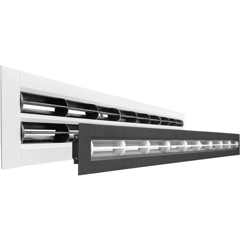 Приточный щелевой диффузор PL35