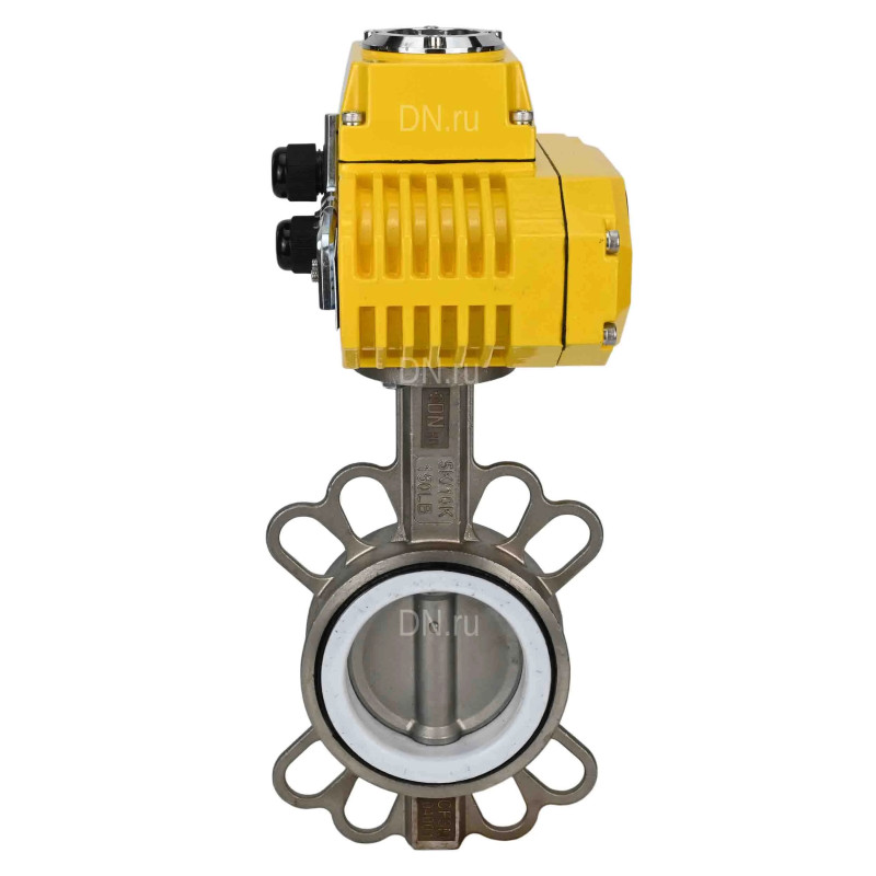 Затвор DN.ru WBV3232P-2W-Fb-H Ду40 Ру16 QT-N-005EM-O1-380VAC