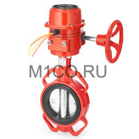 Затвор дисковый MECH XD371X46, Ду50 с редуктором