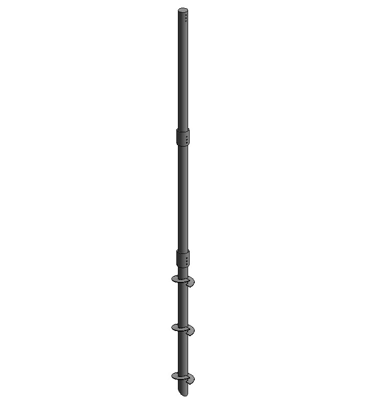 Свая с удлинителем ЕГОЗА