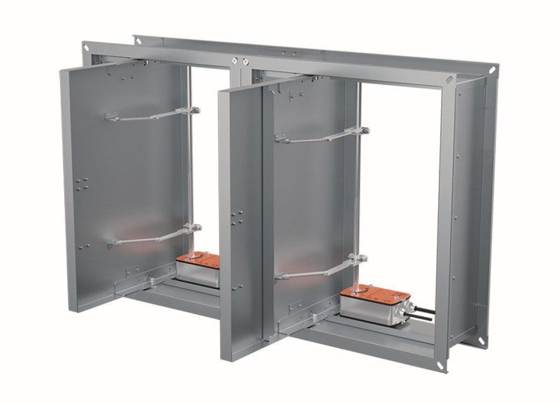 Клапан дымоудаления KZO-2D