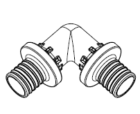 Муфта  угловая RAUTITAN РХ