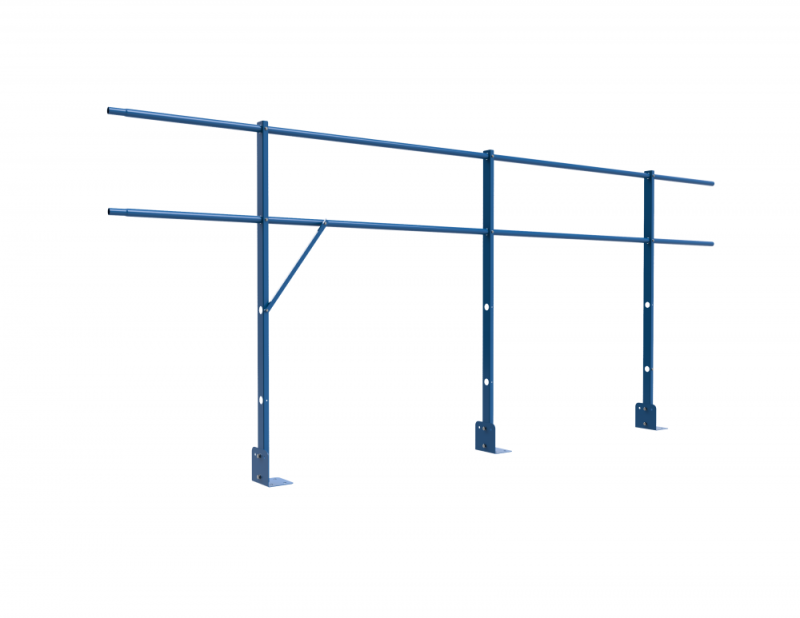 Ограждение DECO парапетное сборное ХК H=1200мм L=3000мм