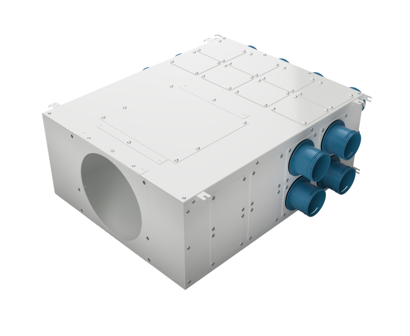 Воздухораспределительный коллектор H=200 мм, 75*24