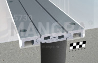 Закладной дефшов 60-75 мм в полу MANGRA 5730