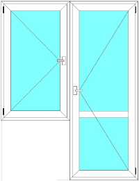 Д-1 Ок-1 2100х1600
