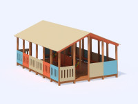 МФ 5.19 Веранда деревянная