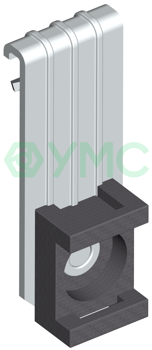Вертикальный балочный зажим под нейлоновую стяжку VBZ-1-5-S