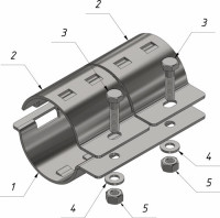 ТР (2...8) — МУФТА ТРУБНАЯ ФИТИНГ СОЕДИНЕНИЕ (ТРУБА-ТРУБА)
