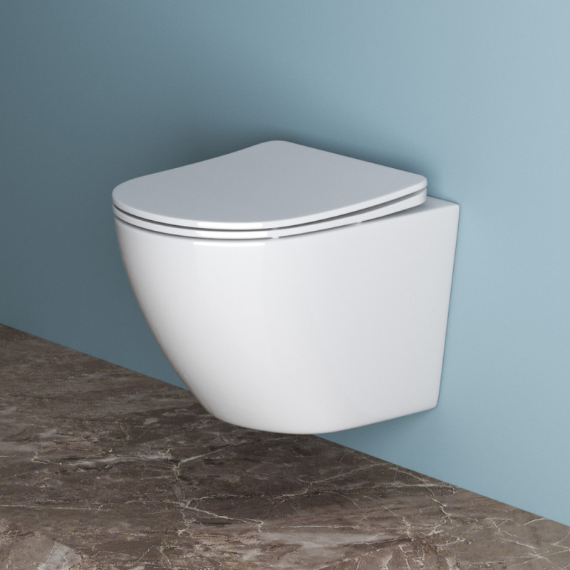 Унитаз подвесной BelBagno UNO BB3105CHR/SC