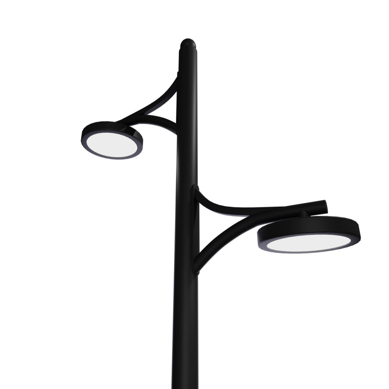 Парковый светильник серии UNIHAUSS 058 двойной H-6000мм