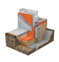 Малозаглубленный ленточный фундамент (МЗЛФ)