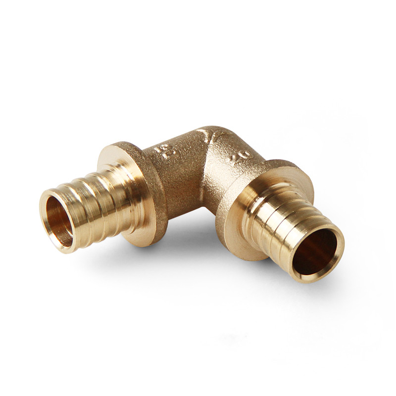 Угольник аксиальный латунный Pro Aqua