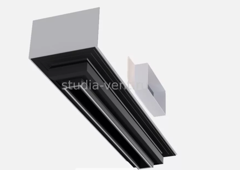 Скрытый диффузор для натяжных потолков СТУДИЯ-J