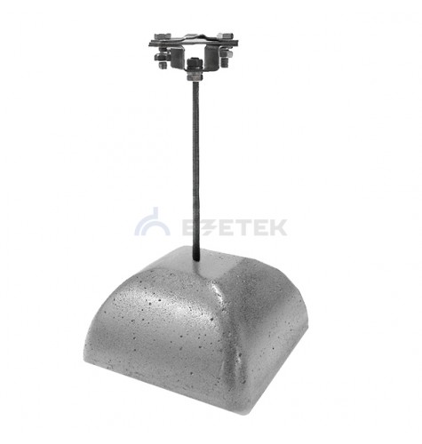 Держатель полоса/пруток для плоской кровли с бетоном