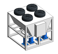 Компрессорно-конденсаторный блок РТС-241BF
