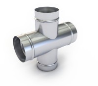 Крестовина круглая - нержавеющая сталь